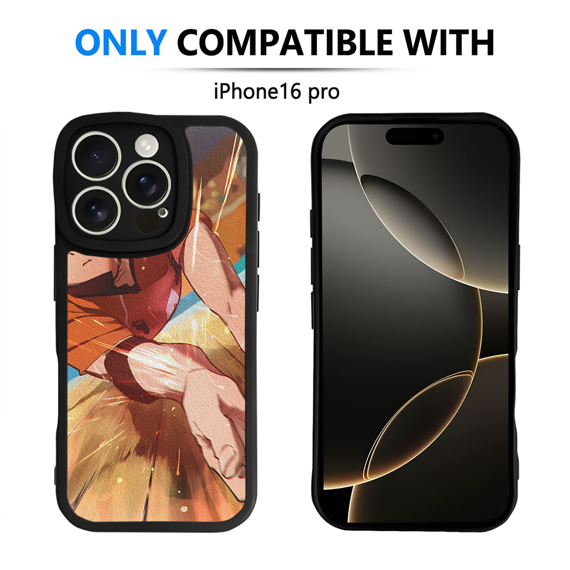 （画像用） ハイキュー!! Haikyu!! 【iPhone 16シリーズ対応】シリコンスマホケース（レザー調） 材質：シリコン